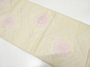 アンティーク　菱に華紋織り出し袋帯（材料）
